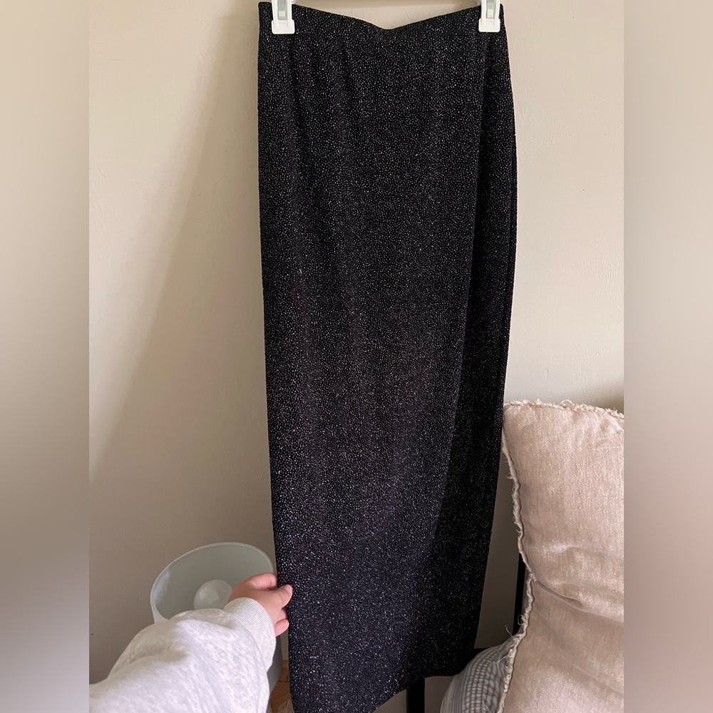 Sparkly Maxi Skirt